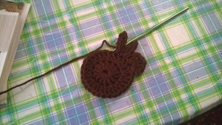 Crocheted Catnip Mouse and Bunny Toys - bunny