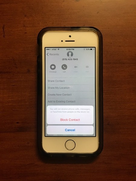 Blocking unwanted calls | cellular blocking device manager