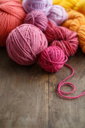 balls of yarn