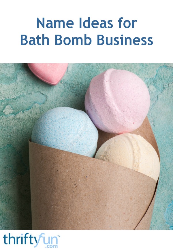 bath bomb names