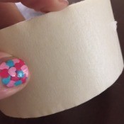 A roll of masking tape.