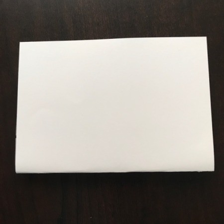 Pinwheel Wall Decor/Backdrop for Photos - view of back side of paper being folded