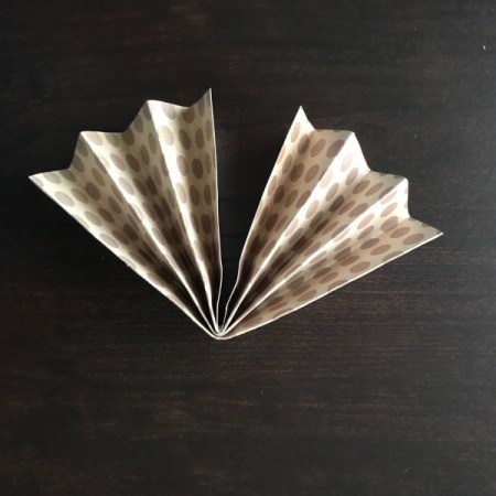 Pinwheel Wall Decor/Backdrop for Photos - folded half slightly open