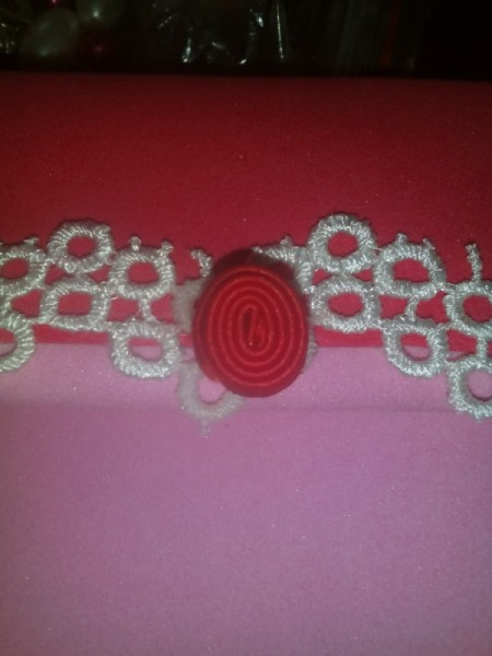 Pouch with Easy Tap Phone Case - create a button closure with a roll of elastic