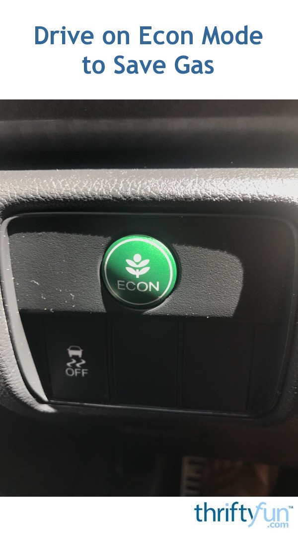 What Is Econ Mode In A Car
