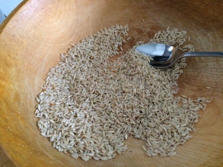 rice in bowl
