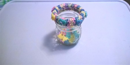 Crochet Covered Bangle