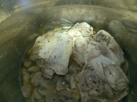 Chicken in Pressure Cooker