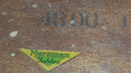 Value of a Mersman 4300 Hall Table