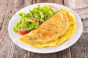 A healthy omelet.