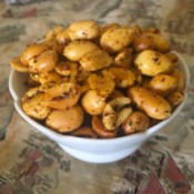 Spicy Peanuts in bowl