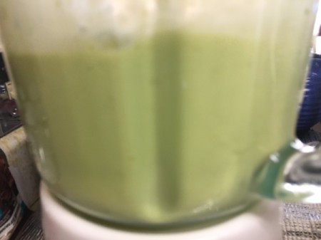 add avocado to blender