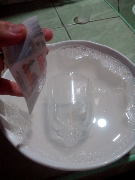 A clean jar with the label removed.