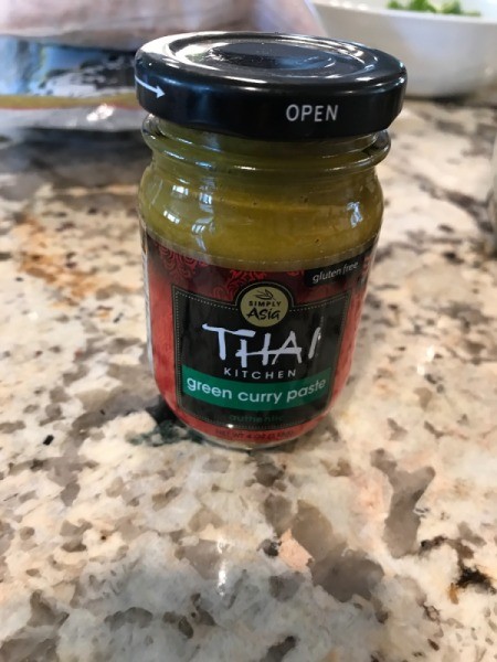 Thai green curry paste