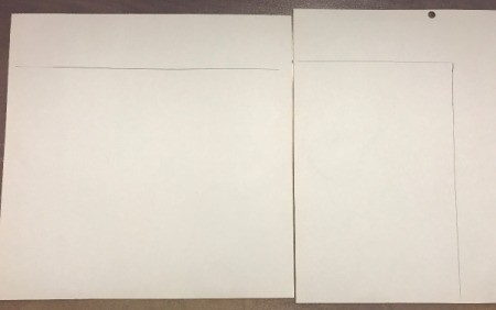 Personalized Bulletin Board - trace on back of paper