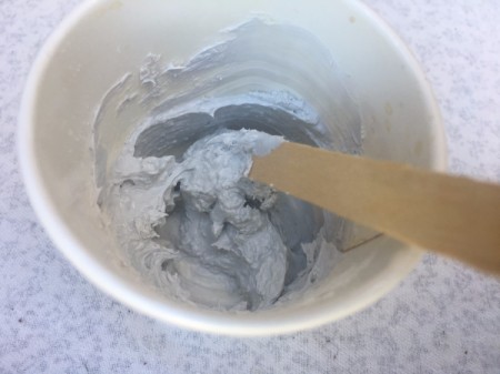 DIY Moldable Silicone Clay - mix with stick