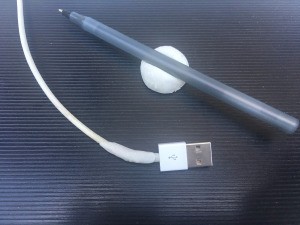 DIY Moldable Silicone Clay - refrigerator pen holder and repaired charging cord