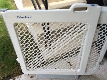Check Used Goods for Recalls - plastic baby gate