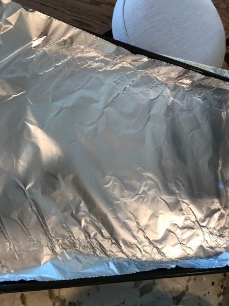 foil lined pan