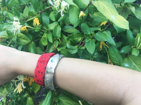 Plastic Bottle Bracelets - add beads or jewels if desired