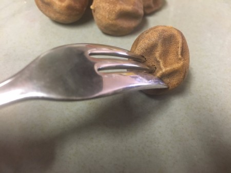 punchering dried limes