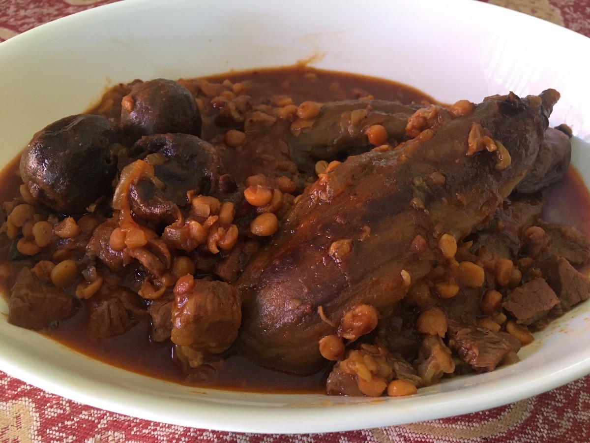 Split Pea and Eggplant Stew (Gheimeh Bademjan) | ThriftyFun