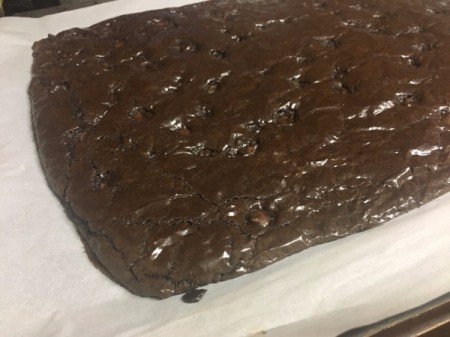 baked Brownie Brittle