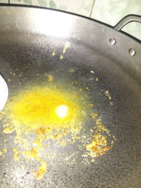 oil in pan