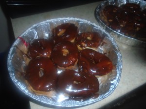 Cake Donuts with glaze