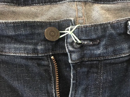 Rubber Band for Tight Jeans | ThriftyFun