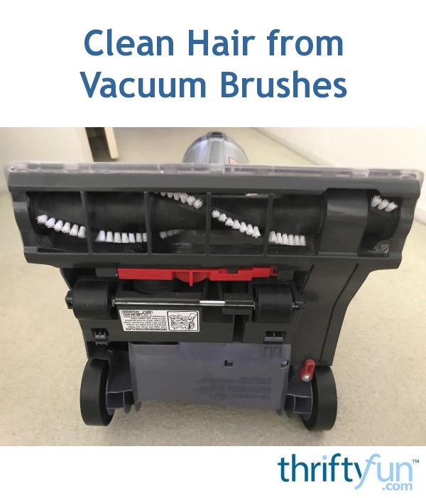 Clean Hair from Vacuum Brushes ThriftyFun