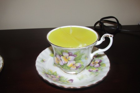 Bone China Candle Cups