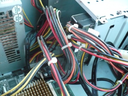 How to Change Your Motherboard and Build a Computer - attach SATA cables to motherboard