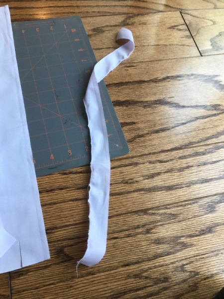 Fabric Garland - torn fabric strip