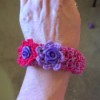A Bevy of Crochet Bangles - finished covered bangle