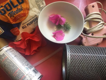 Flour Flower Mesh Cup - supplies