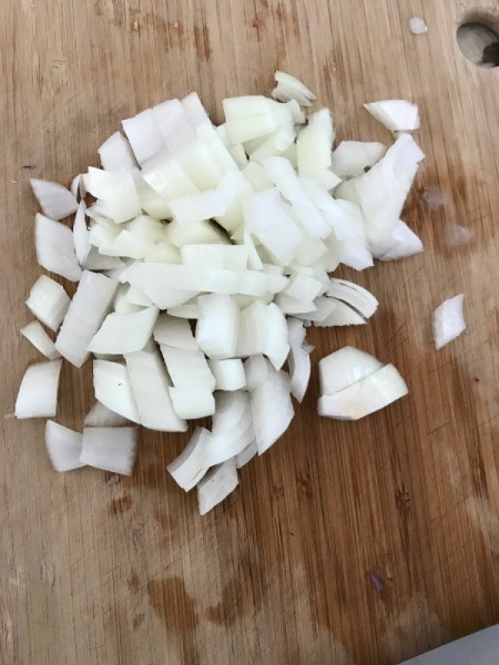 chopped onion