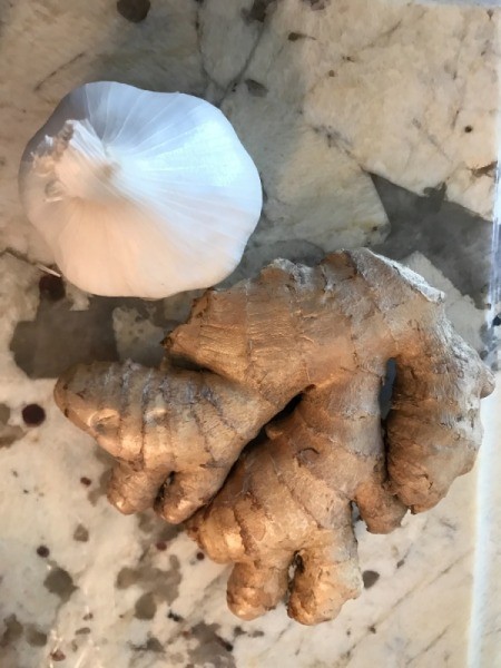 garlic and ginger