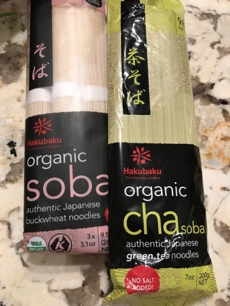 Soba Noodle packages