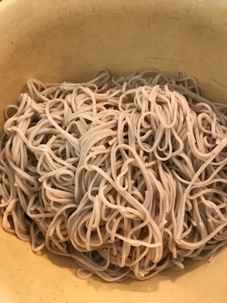 cooked Soba Noodles