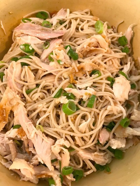 Cold Soba Noodle Salad