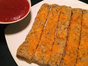 High Protein Cheesy Breadsticks (Flourless)