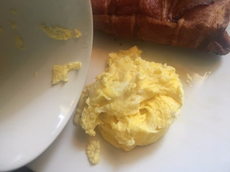 cooked scrambled egg