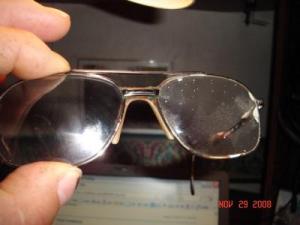 RE: Repairing Scratched Eyeglasses