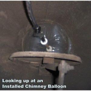 Using A Chimney Balloon Chimney Pillow Thriftyfun