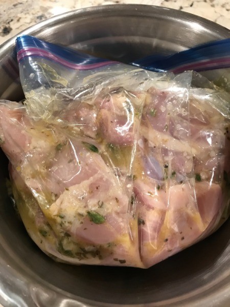 Grilled Lemon Oregano Chicken Thighs