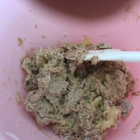 mixing wet and dry ingredients