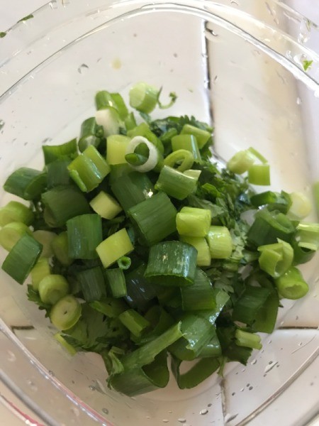 chopped green onions