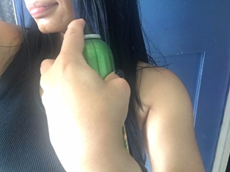 DIY Temporary Ombre Hair - for an even more dramatic effect spray with hair spray first