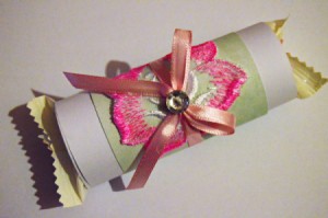Wrapped Chocolate Party Favor - wrapped candy favor